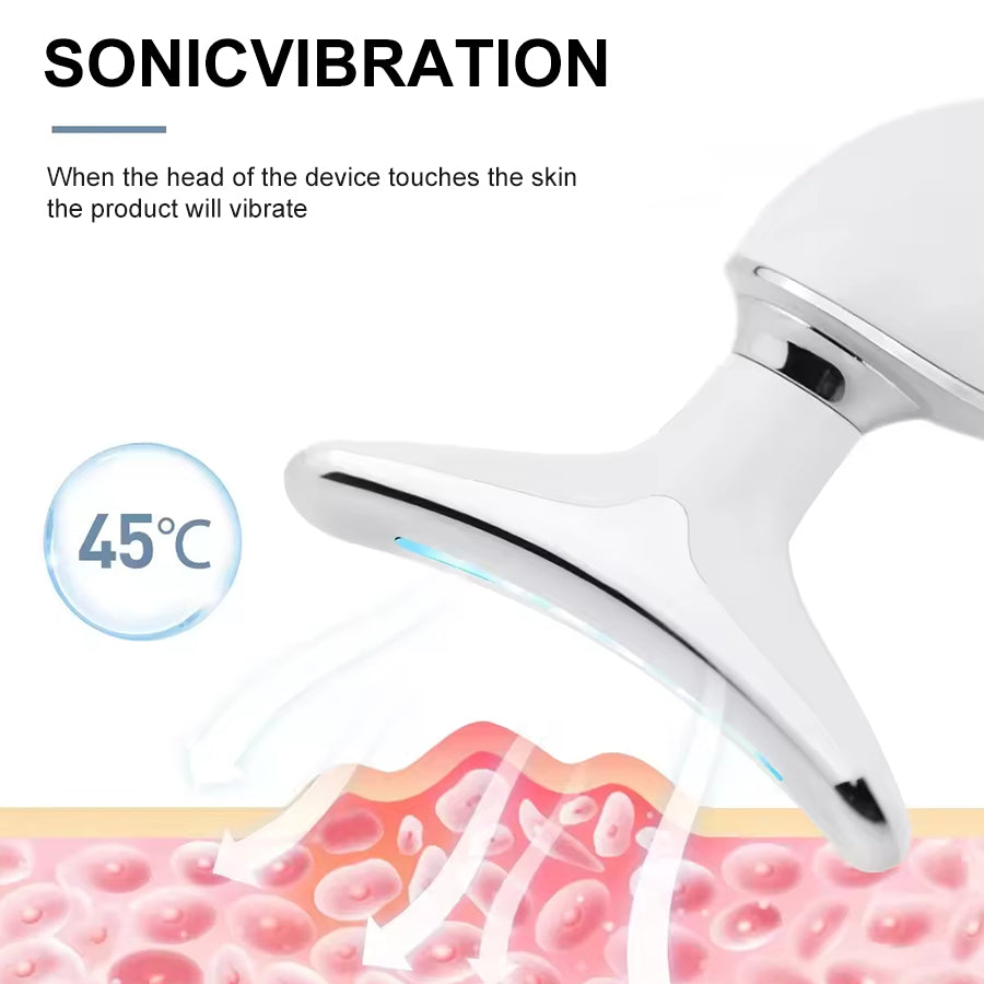7 Color Neck Face Massager Neck Beauty Instrument