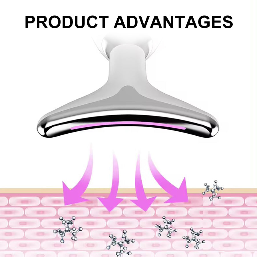 7 Color Neck Face Massager Neck Beauty Instrument